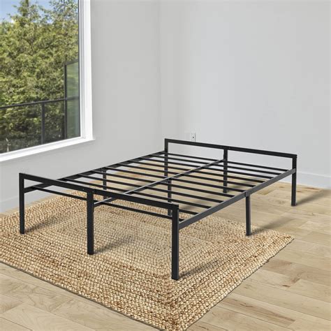 king size metal bed frame with box spring|12 inch box spring king.